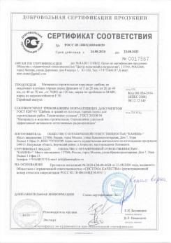 2020.02.06 Рязань - Приложение 2 к сертификату изделия системы водосточной.