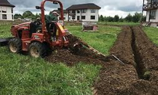 Копка траншей для водопровода в Рязани: цена за метр от 943 руб.