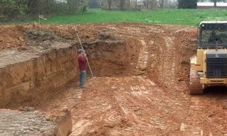 Выкопать котлован под фундамент в Рязани - от 2619 руб. | 2Землекопа-Рзн