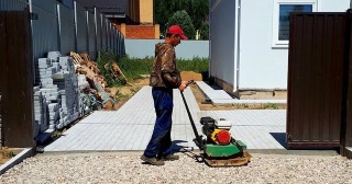 Устройство въезда на участок Рязань, цена от 51328 руб.